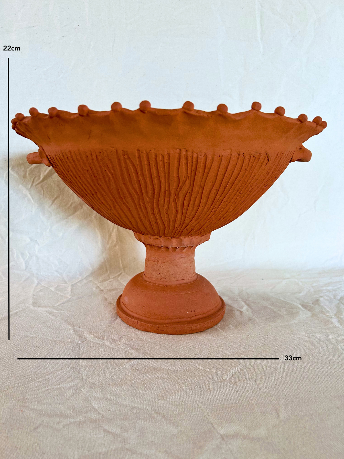 BOBBLED FRUIT BOWL