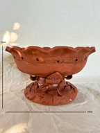 CONVOLUTED ROSE BOWL