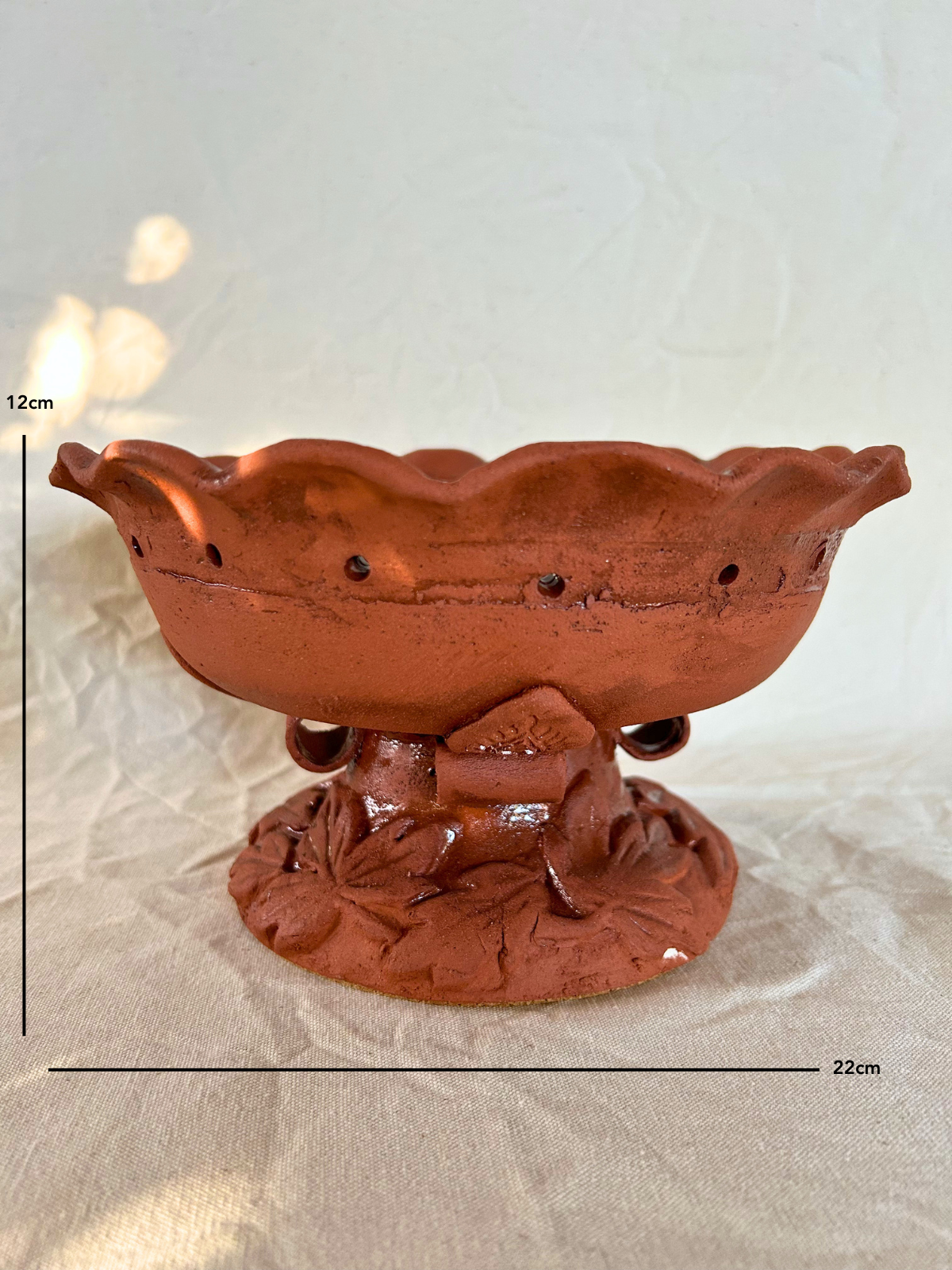 CONVOLUTED ROSE BOWL