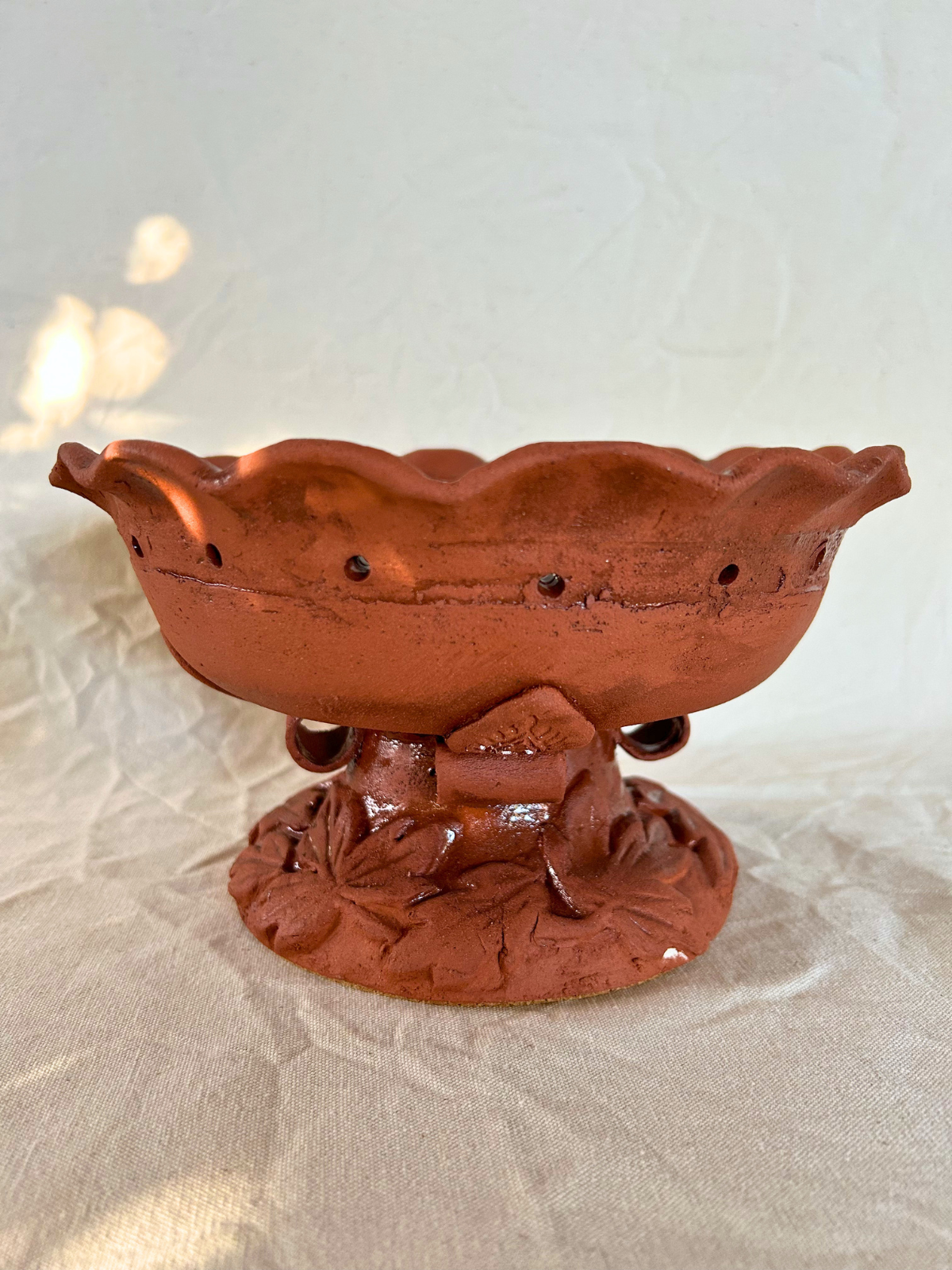 CONVOLUTED ROSE BOWL