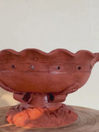 CONVOLUTED ROSE BOWL